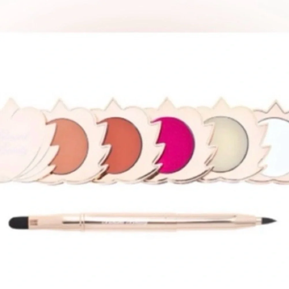 Natural Lip Cream Set by Blessed Beauty Stackable Magnetic - Divine Pinks
